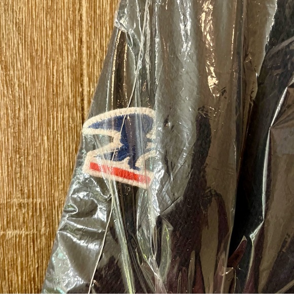 Vintage USPS Letter Perfect Navy Knit Vest Sweater Men’s Medium Made In USA - Picture 3 of 3